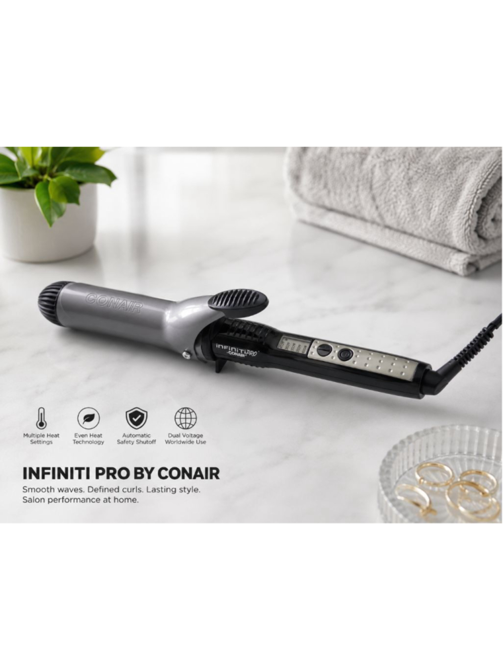 Conair Infiniti Pro 2-Inch Ceramic Curling Iron – New Without Tags